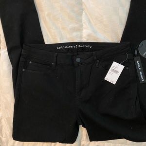 Articles of society black jeans